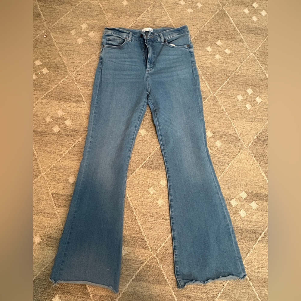LOFT Slim Flare Jeans